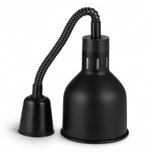 Лампа інфрачервона Hurakan HKN-DL775, 190 мм чорна