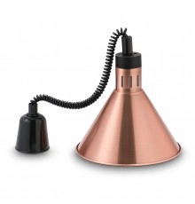 Лампа інфрачервона Hurakan HKN-DL800, 275 мм бронзова