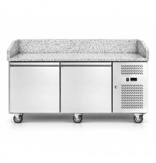 Стіл холодильний Hurakan HKN-PZG2S для піци 2-дверний з гран. пов.