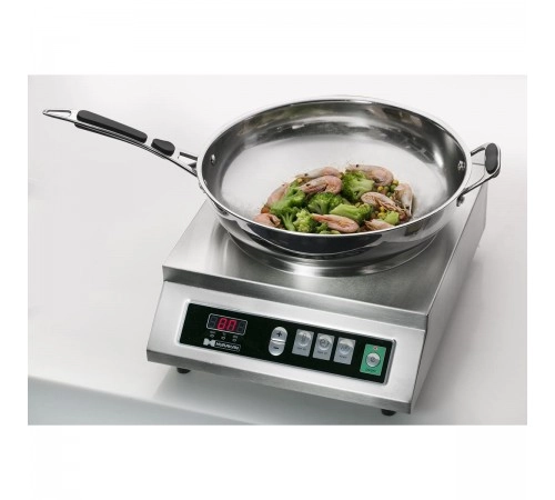 Плита індукційна вок Hurakan HKN-ICW35M WOK з механічним управлінням, 3500w