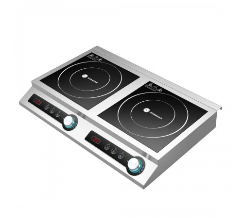 Плита індукційна Hurakan HKN-ICF70D 2-х конфорочна, 7000w