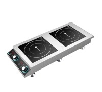 Плита індукційна Hurakan HKN-ICF70D2V 2-х конфорочна, 7000w