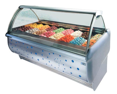 Холодильна вітрина для морозива
