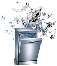 Фронтальна посудомийна машина